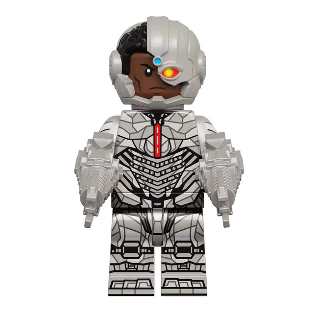 Cyborg Custom DC Comics Superhero Minifigure