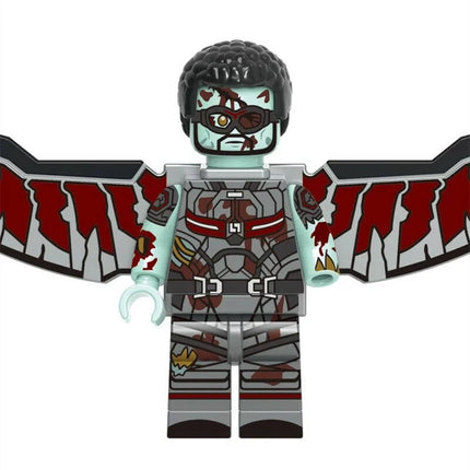 Zombie Falcon Custom Marvel Superhero Horror Minifigure