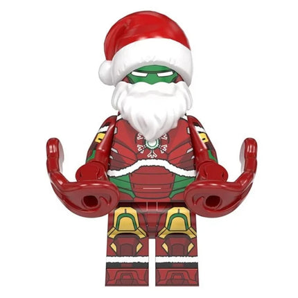 Santa Iron Man Christmas Special Custom Marvel Superhero Minifigure