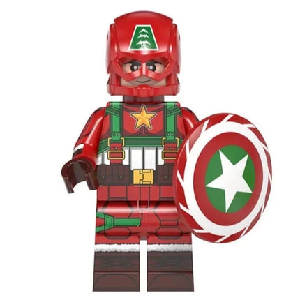 Santa Iron Man Christmas Special Custom Marvel Superhero Minifigure