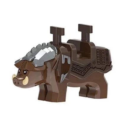 Boar Mount custom Lord of the Rings Minifigure