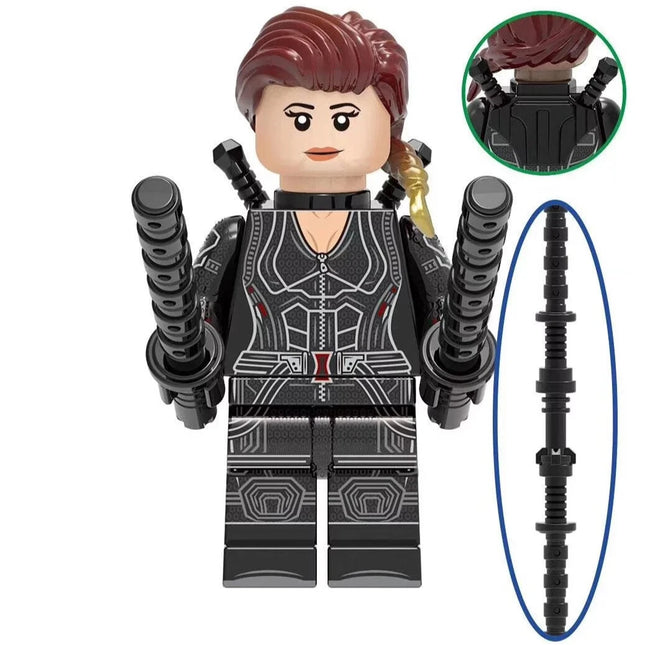 Black Widow Custom Marvel Superhero Minifigure