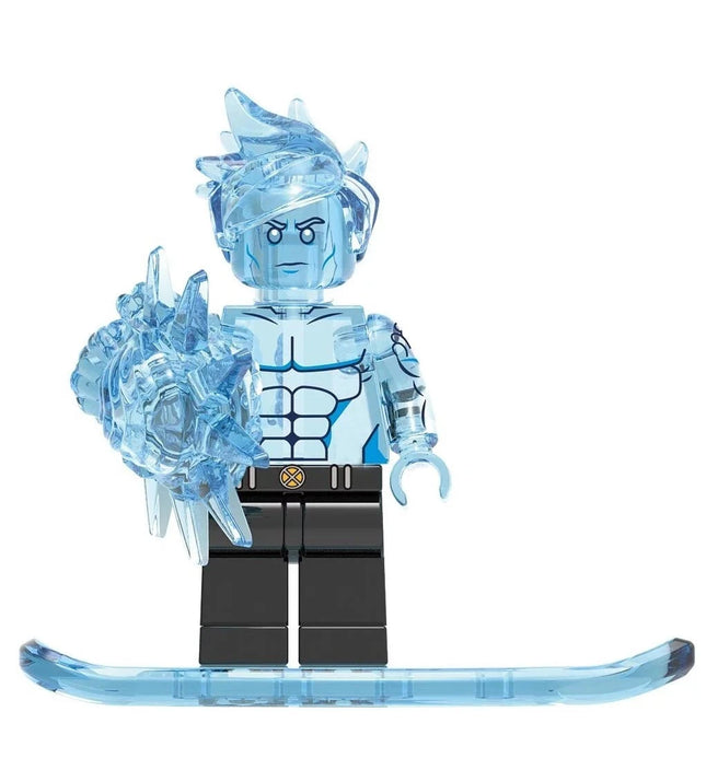 Iceman (X-Men) Custom Marvel Superhero Minifigure