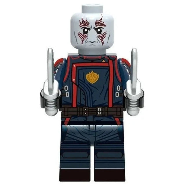 Drax the Destroyer Vol. 3 Guardians of the Galaxy Custom Marvel Su Minifigure Bricks