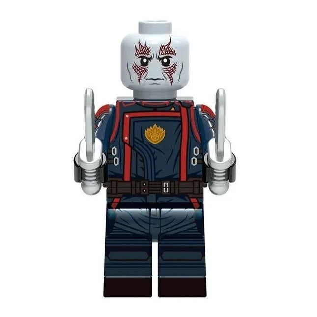 Drax the Destroyer Vol. 3 Guardians of the Galaxy Custom Marvel Su Minifigure Bricks