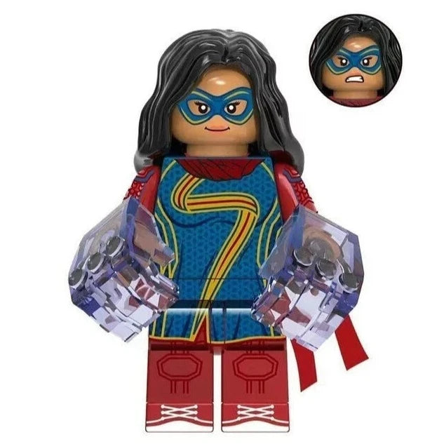 Ms. Marvel Custom Marvel Superhero Minifigure