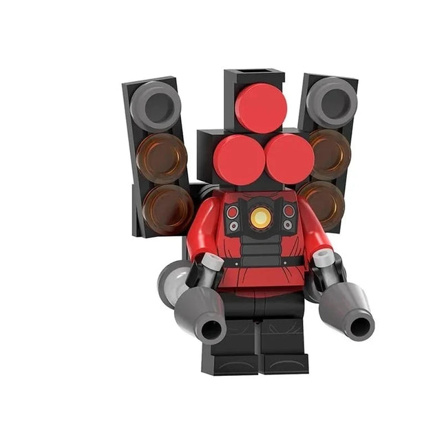 Titan Speakerman Skibidi Toilet Custom Minifigure