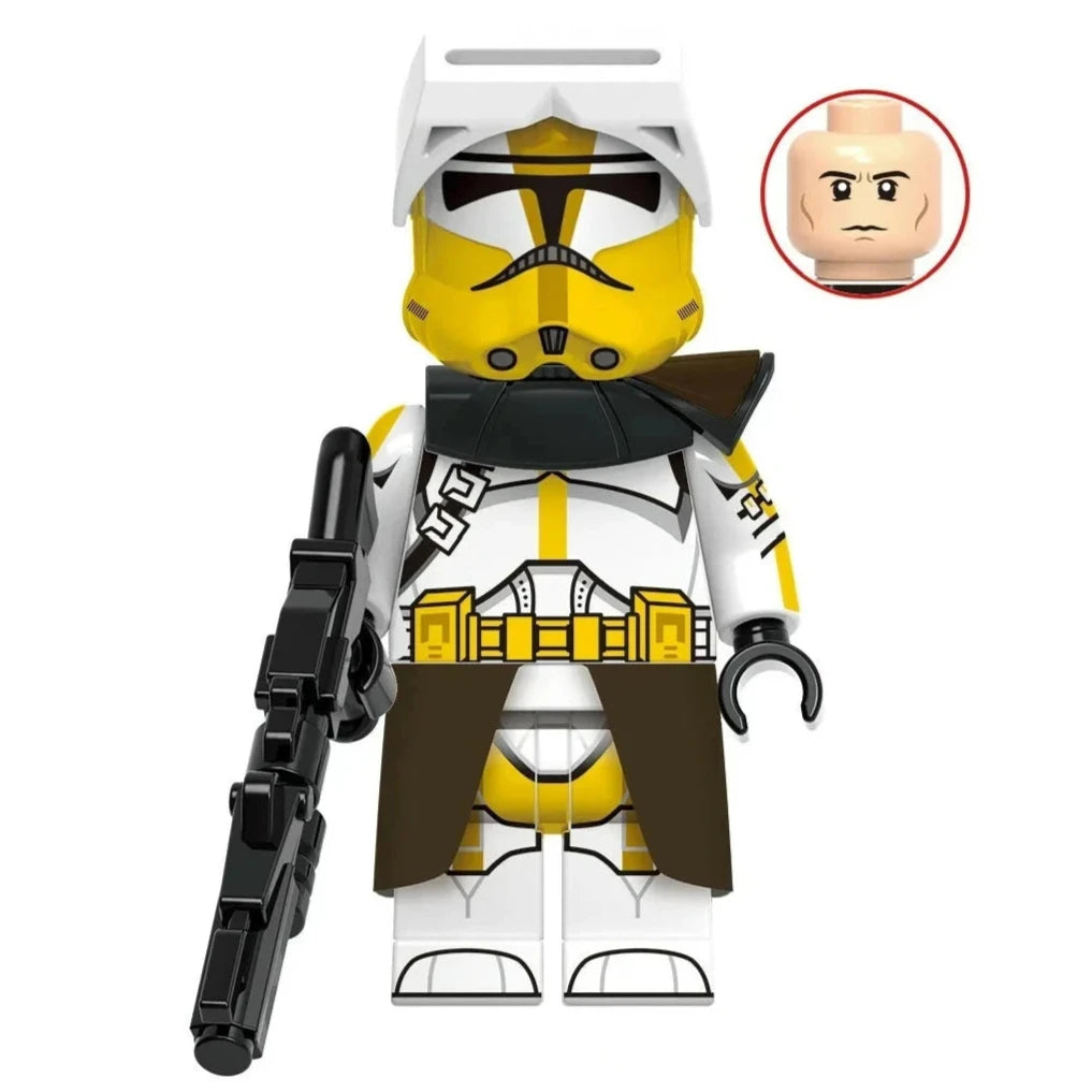 Clone Commander Bly Custom Star Wars Minifigure – Minifigure Bricks