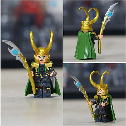 Loki (Avengers) Custom Marvel Superhero Minifigure