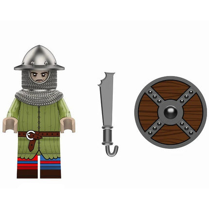 Crossbow Militia From Medieval Knight Custom Minifigure