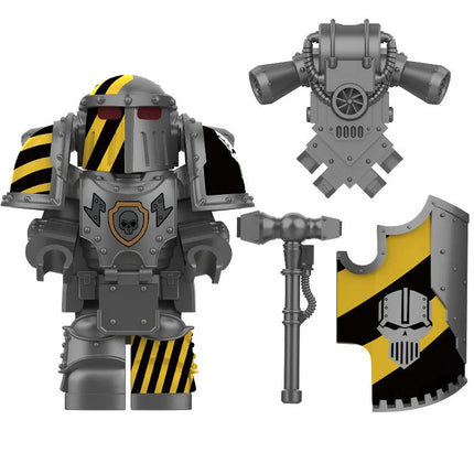 Iron Warriors (Mk III Iron Power Armour) From Warhammer 30K Minifigure