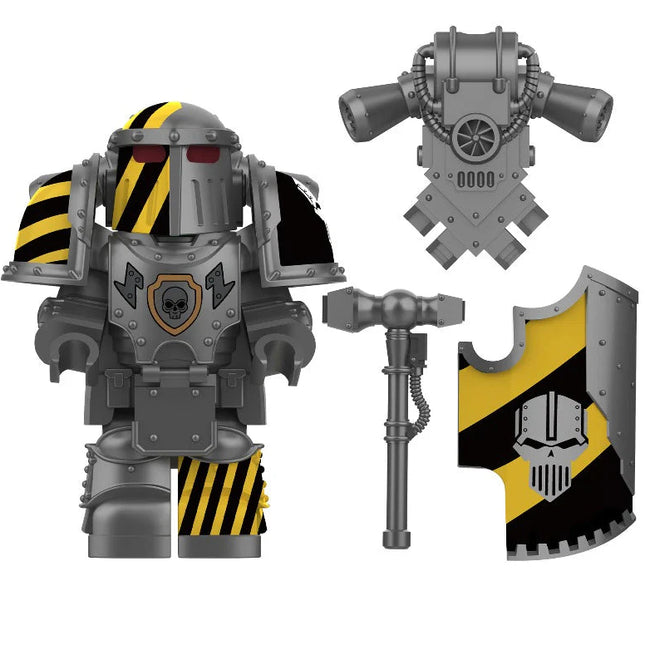 Iron Warriors (Mk III Iron Power Armour) From Warhammer 30K Minifigure