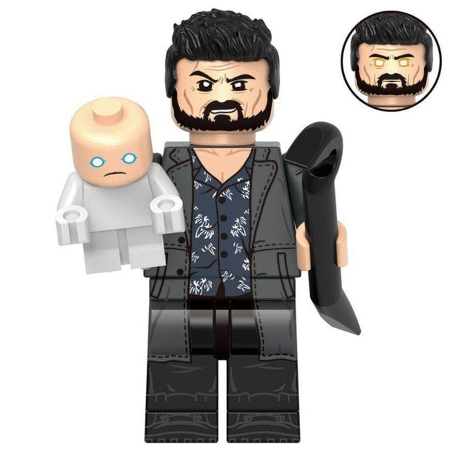 Billy Butcher The Boys Custom Superhero Minifigure