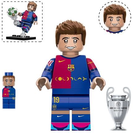 Lamine Yamal (Barcelona) Custom Football Player Minifigure