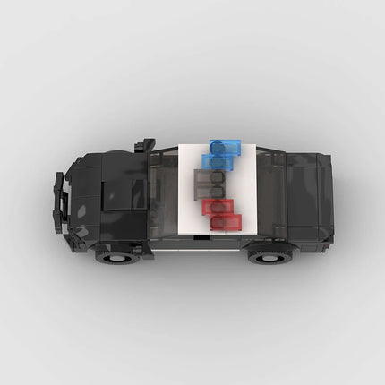Police Patrol Car Custom Car MOC