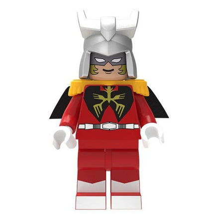 Char Aznable Gundam Custom Anime Minifigure
