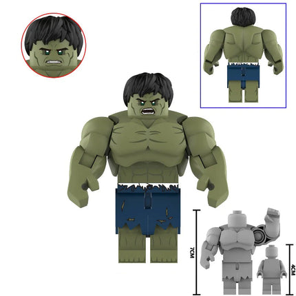 Incredible Hulk (2008) Custom Marvel Superhero Large Minifigure