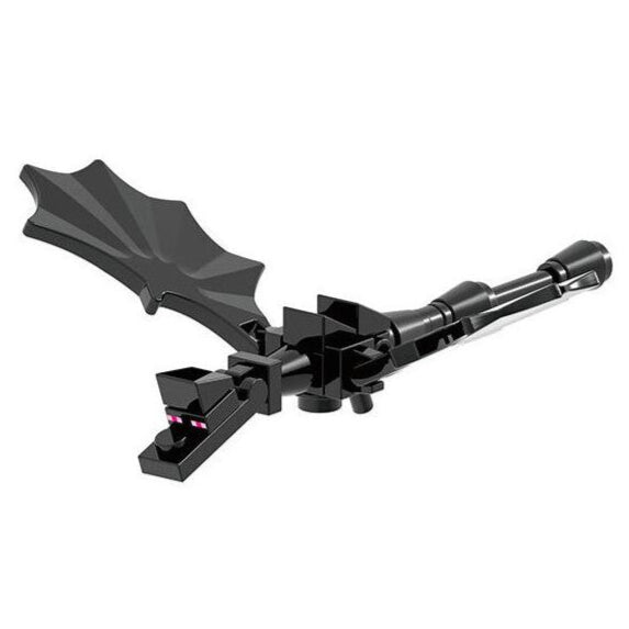 Ender Dragon Custom Minecraft Animal Minifigure – Minifigure Bricks