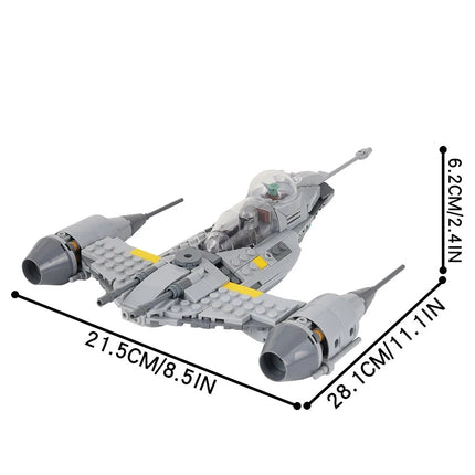 Mandalorian N-1 Fighter Jet Custom Star Wars MOC