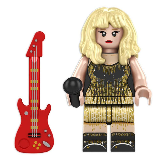 Taylor Swift Custom Musician Minifigure