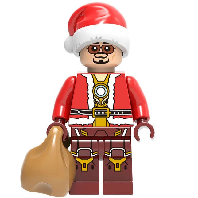 Iron Man Santa Custom Marvel Christmas Superhero Minifigure
