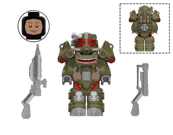 Fallout T60 Power Armour Custom Minifigure