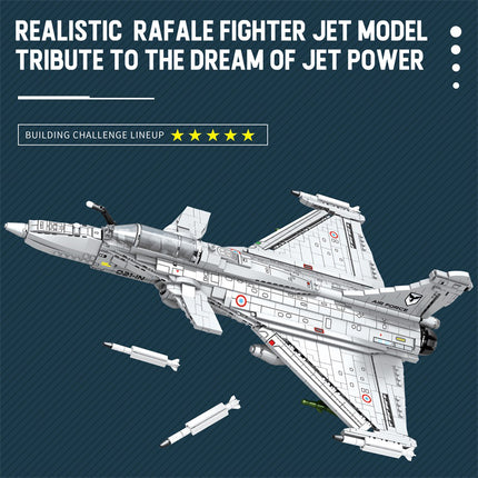 Dassault Rafale Fighter Jet Building Set