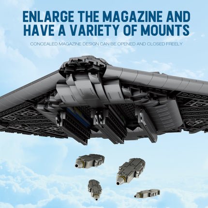 B-2 Spirit Stealth Bomber Aircraft Building Set