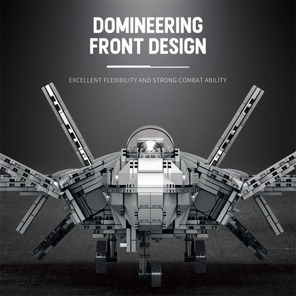 J-20 Mighty Dragon Fighter Jet Building Set