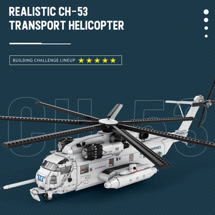 Sikorsky CH-53 Sea Stallion Helicopter Building Set