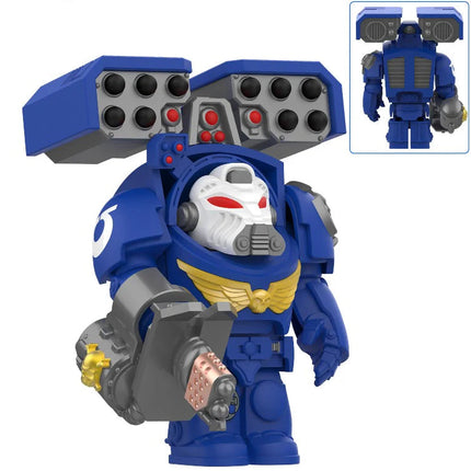Ultramarines Terminator From Warhammer 40K Minifigure