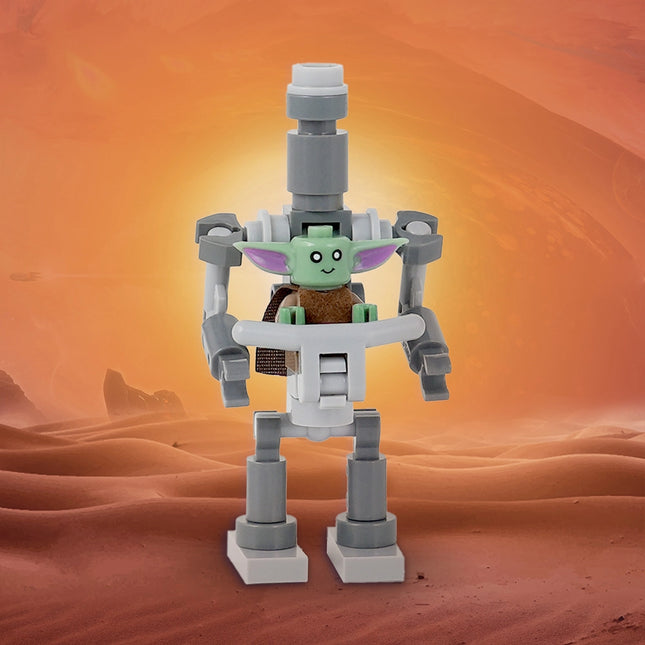 IG-12 Droid with Grogu Custom Star Wars MOC