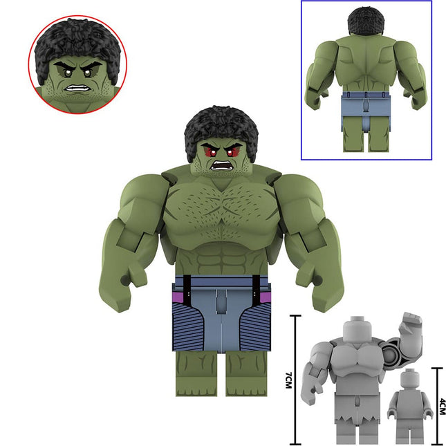 Hulk (Age of Ultron) Custom Marvel Superhero Large Minifigure