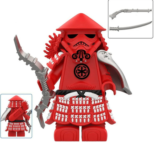 Red Samurai Stormtrooper custom Star Wars Minifigure
