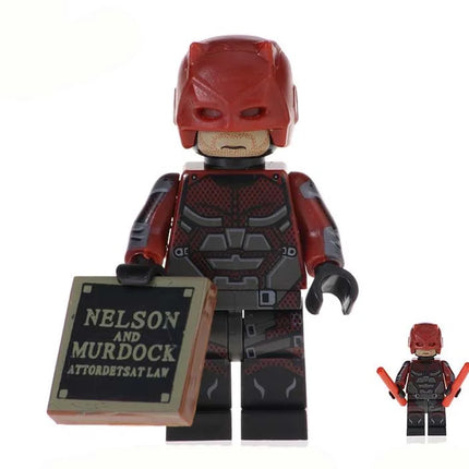 Daredevil Custom Marvel Superhero Minifigure