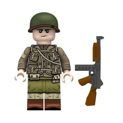Thompson World War II U.S. Army Rangers Custom Minifigure