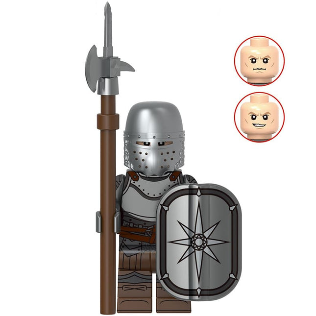 Imperial Templar Knight Medieval Knight Custom Minifigure