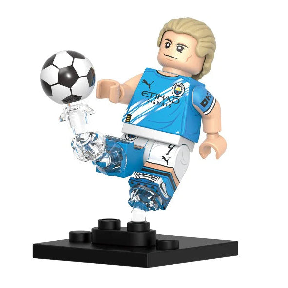 Erling Haaland Custom Football Player Minifigure
