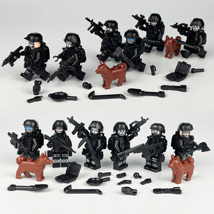 Ghost Special Team Special Forces Minifigure Bundle Set