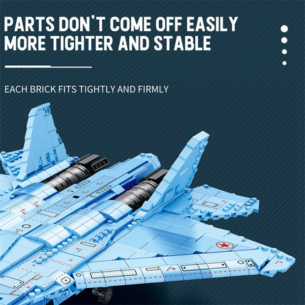Sukhoi Su-57 Stealth Fighter Jet Building Set