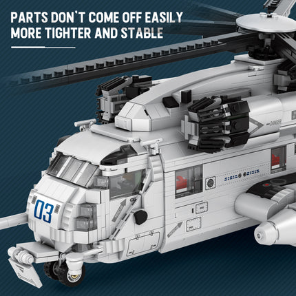 Sikorsky CH-53 Sea Stallion Helicopter Building Set