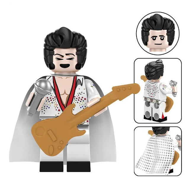 Elvis Aaron Presley Custom Minifigure