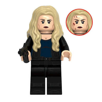 Emilia Harcourt (Peacemaker) Custom DC Superhero Minifigure