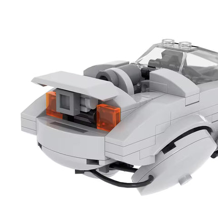 Cyberpunk Hovercar Custom Car MOC