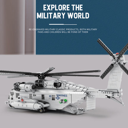 Sikorsky CH-53 Sea Stallion Helicopter Building Set