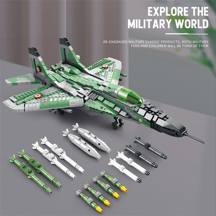 Russian MiG-29 Fighter Jet Building Set