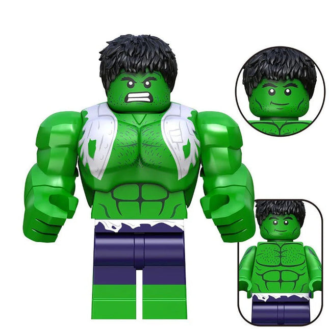 Hulk Custom Marvel Superhero Minifigure