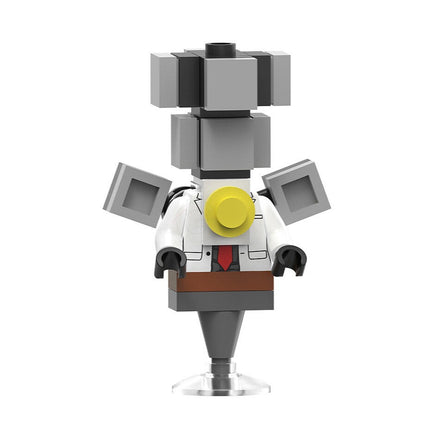 Mechanical Titan Man Skibidi Toilet Custom Minifigure