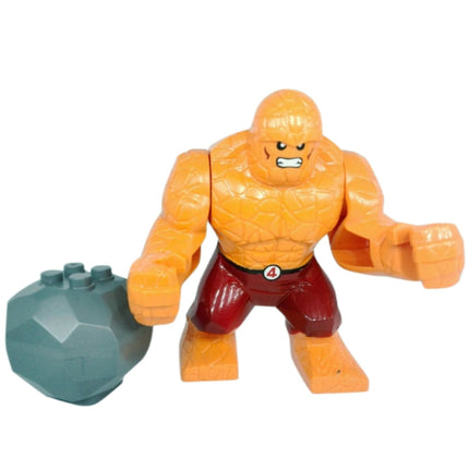 Thing (Red Shorts) Custom Marvel Superhero Large Minifigure