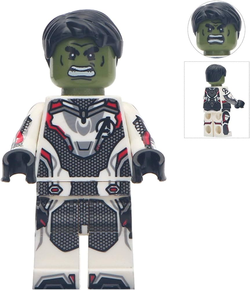 Incredible Hulk Lego Hulk Endgame Hulk (Quantum Realm) Custom